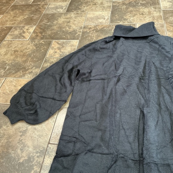 ❄3/$26 Xmas sale❄ Black Turtleneck Sweater Dress - Picture 2 of 5